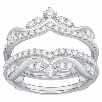 Wedding Bands Wedding Rings in White Gold containing Diamond 436205