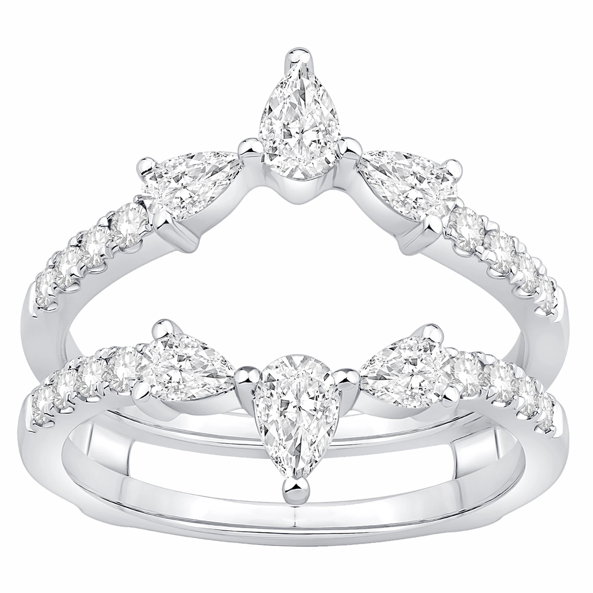 Wedding Bands Wedding Rings in White Gold containing Diamond 436206