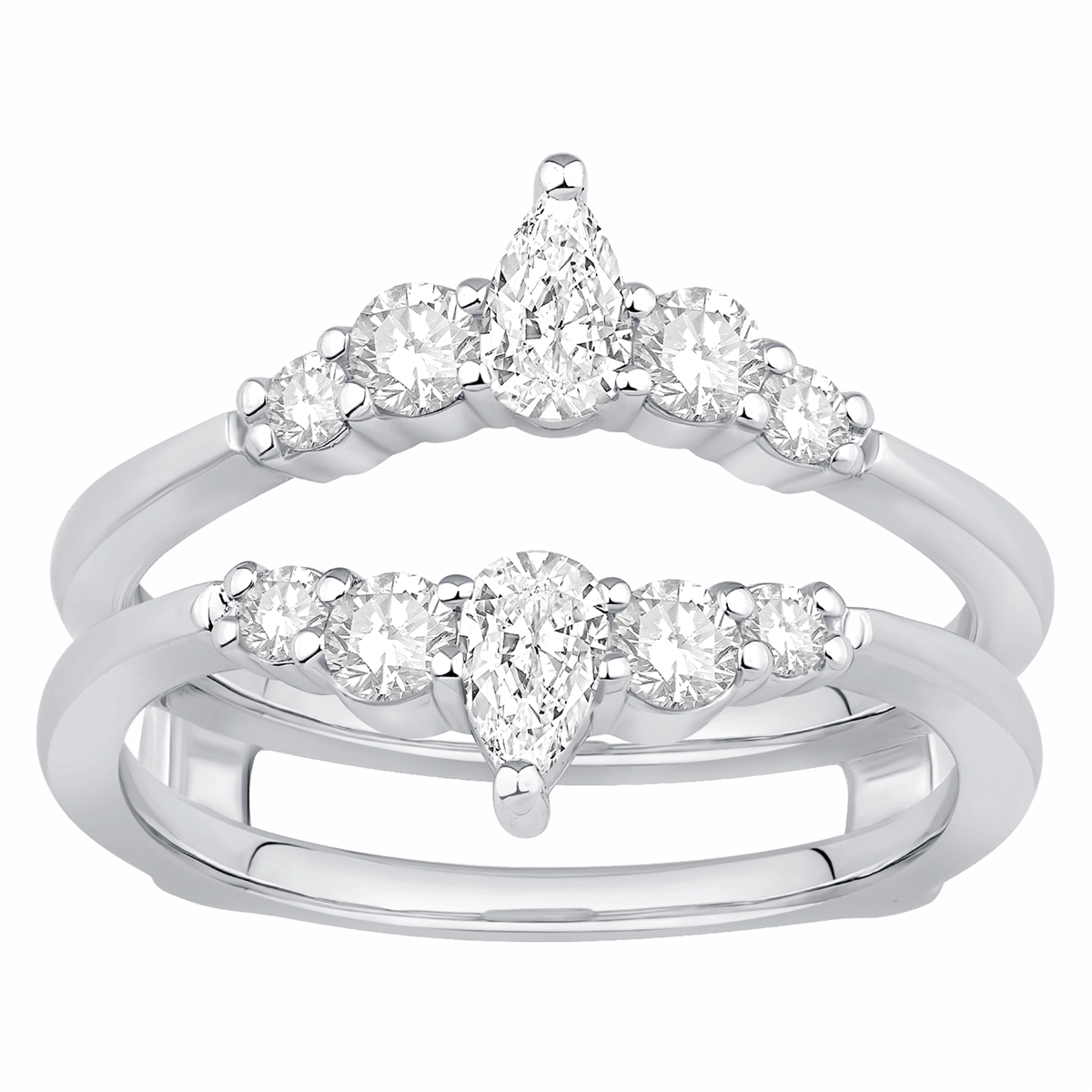 Wedding Bands Wedding Rings in White Gold containing Diamond 436208