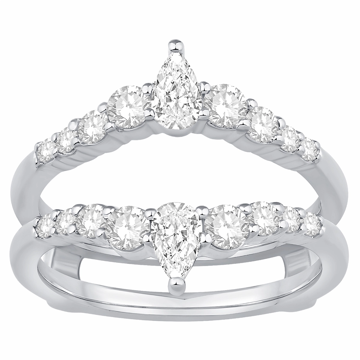 Wedding Bands Wedding Rings in White Gold containing Diamond 436209