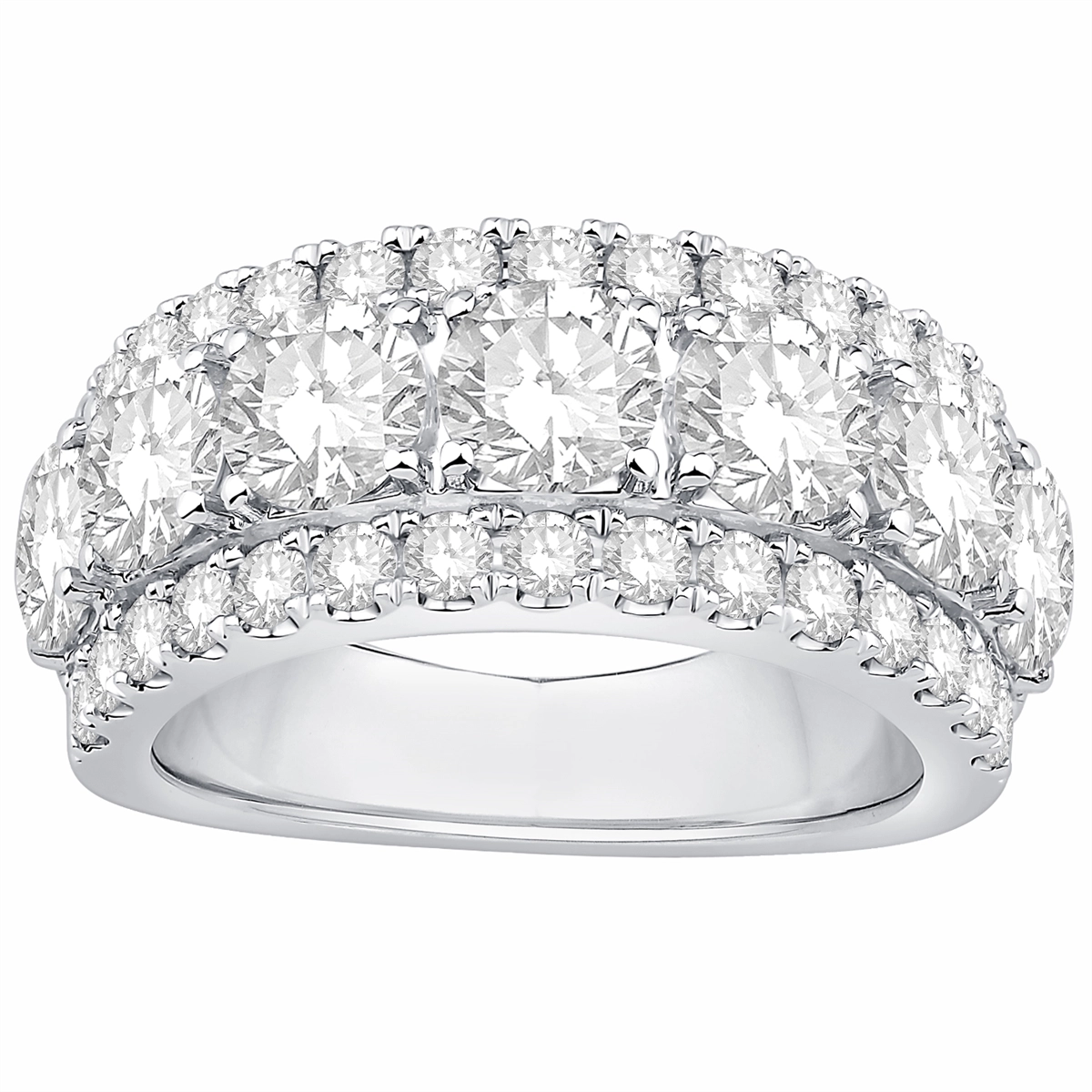 Wedding Bands Rings in Platinum/Palladium containing Diamond 436212