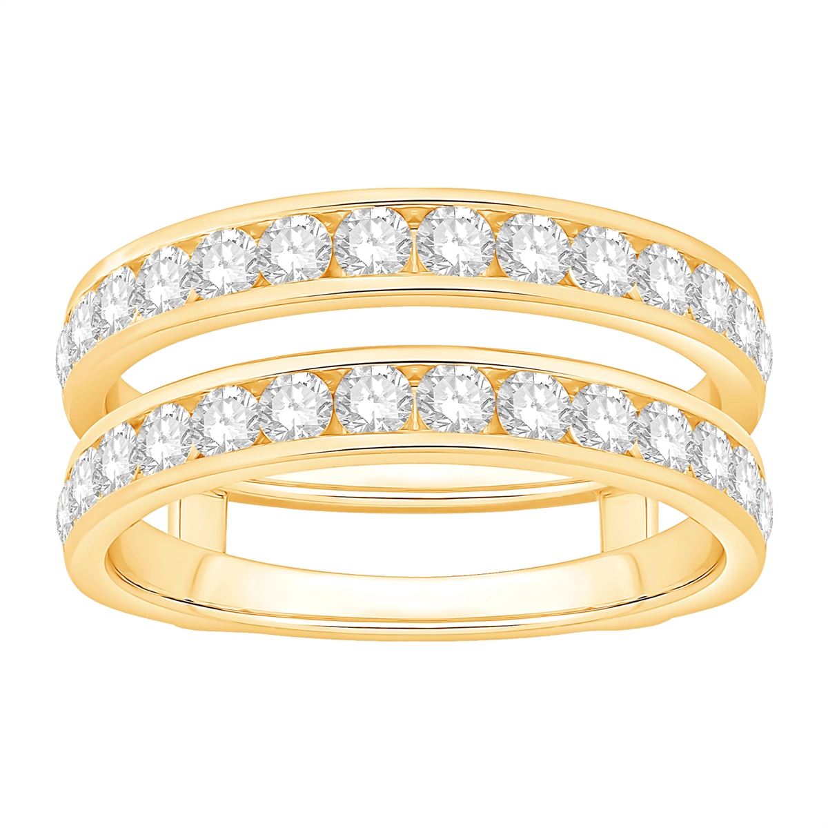 Wedding Bands Wedding Rings in Yellow Gold containing Diamond 436225