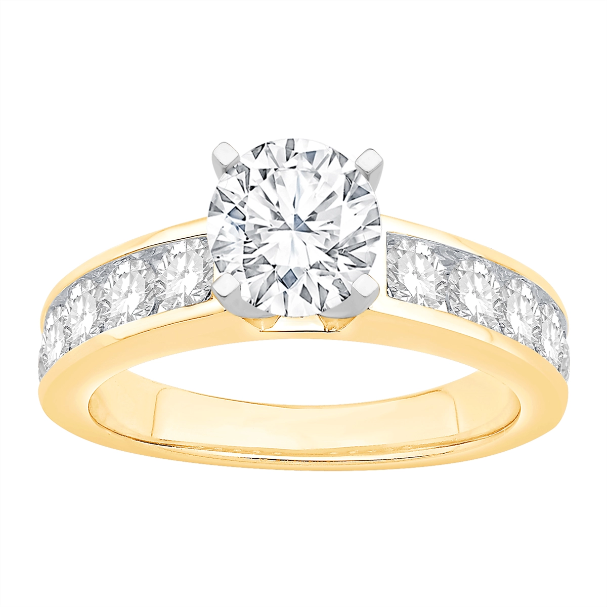 Engagement Collections Engagement Rings in Yellow Gold containing Diamond 436227