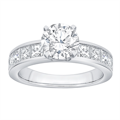 Engagement Collections Engagement Rings in White Gold containing Diamond 436234