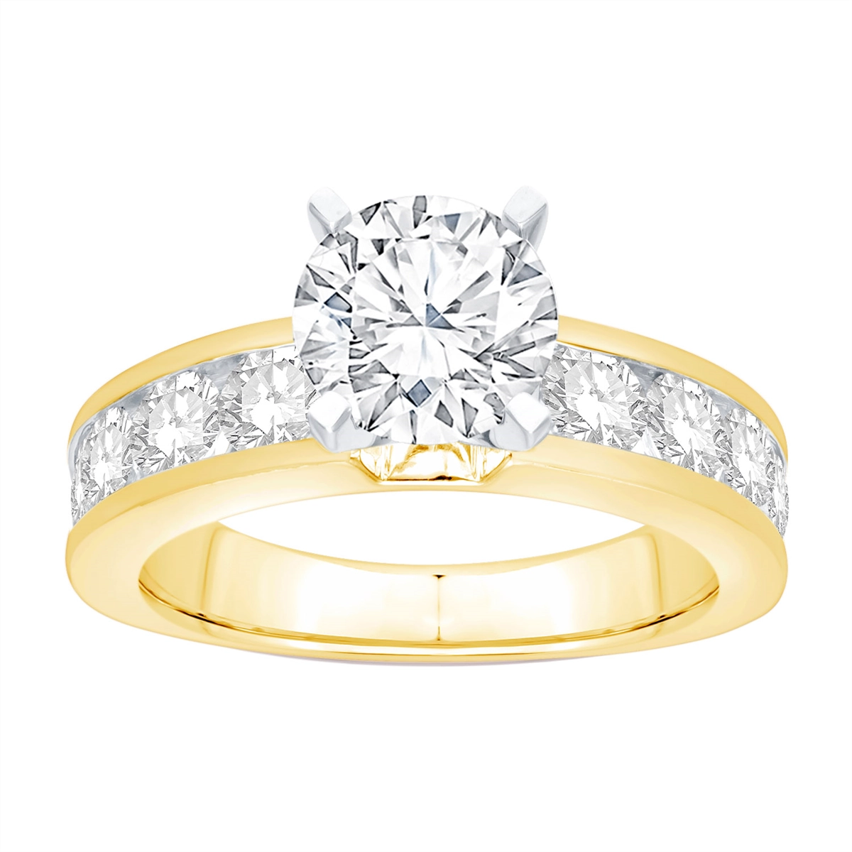 Engagement Collections Engagement Rings in Yellow Gold containing Diamond 436237