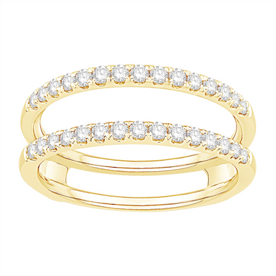 Wedding Bands Wedding Rings in Yellow Gold containing Diamond 436258