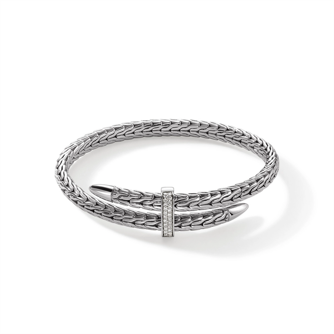 John Hardy Bracelets in Silver containing Diamond CBP9011072DIXM-L