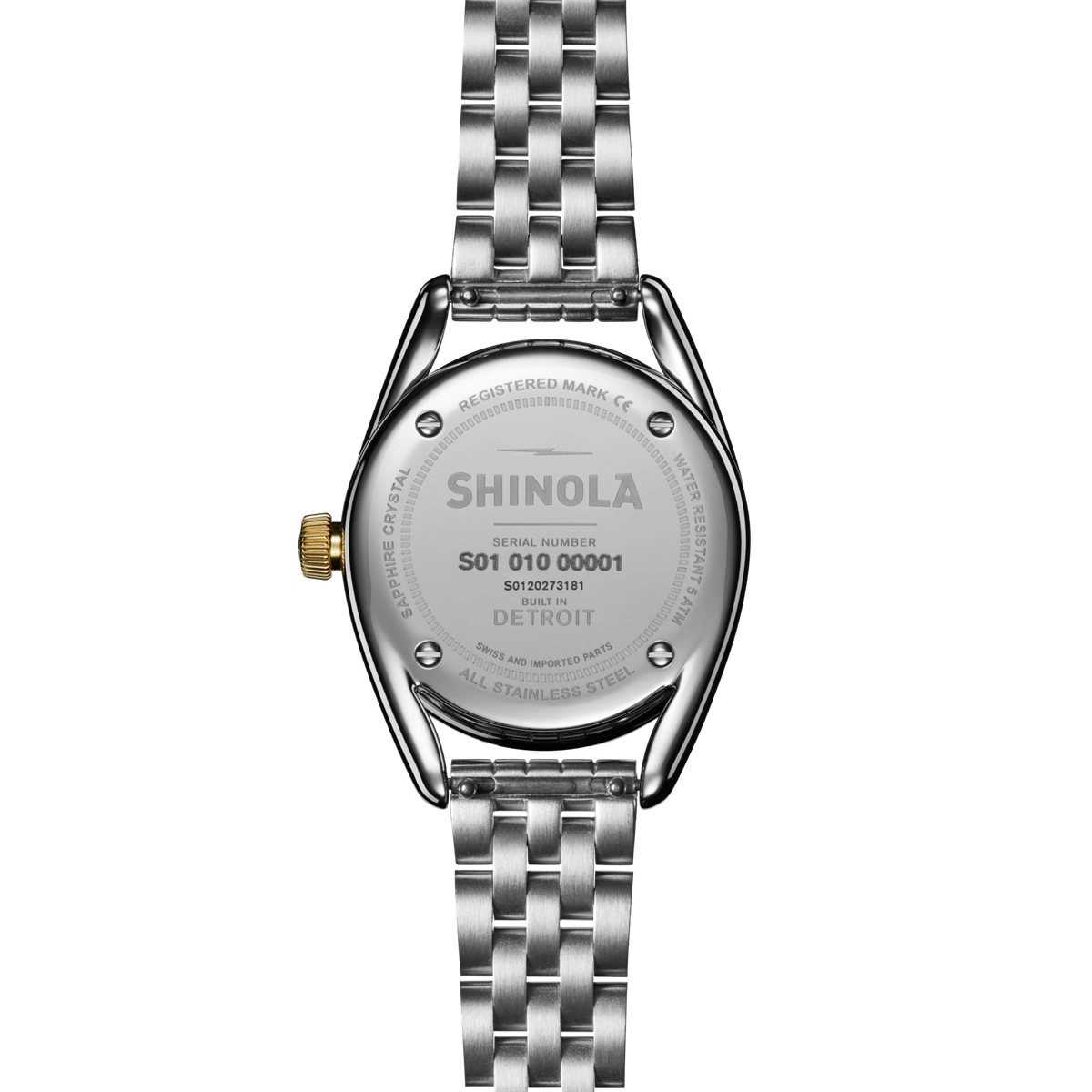 Shinola watch in Alternative Metals 20273181