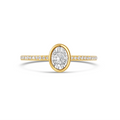 Engagement Collections Engagement Rings in Yellow Gold containing Diamond 436413