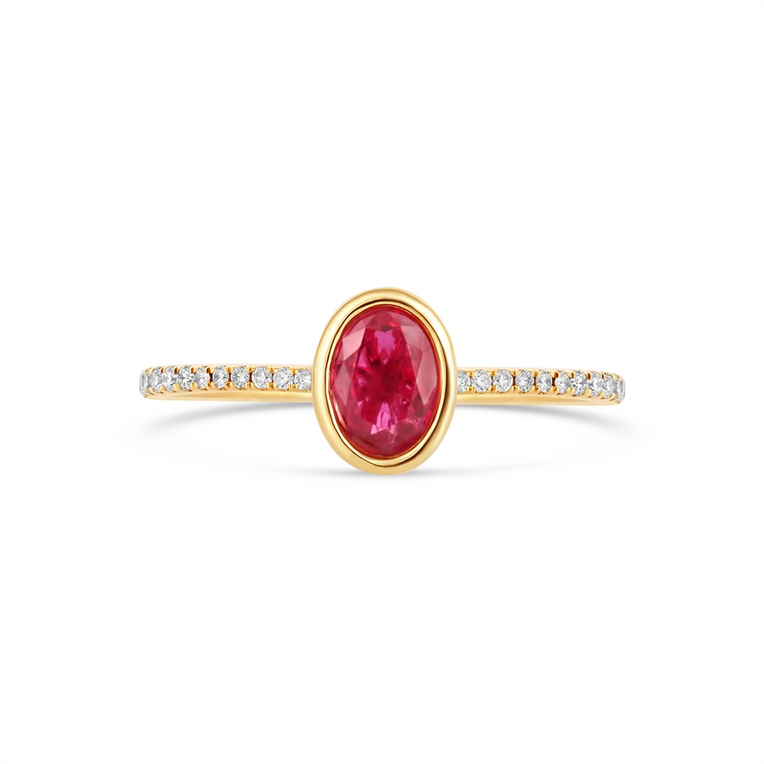 Engagement Collections Engagement Rings in Yellow Gold containing Diamond 436413