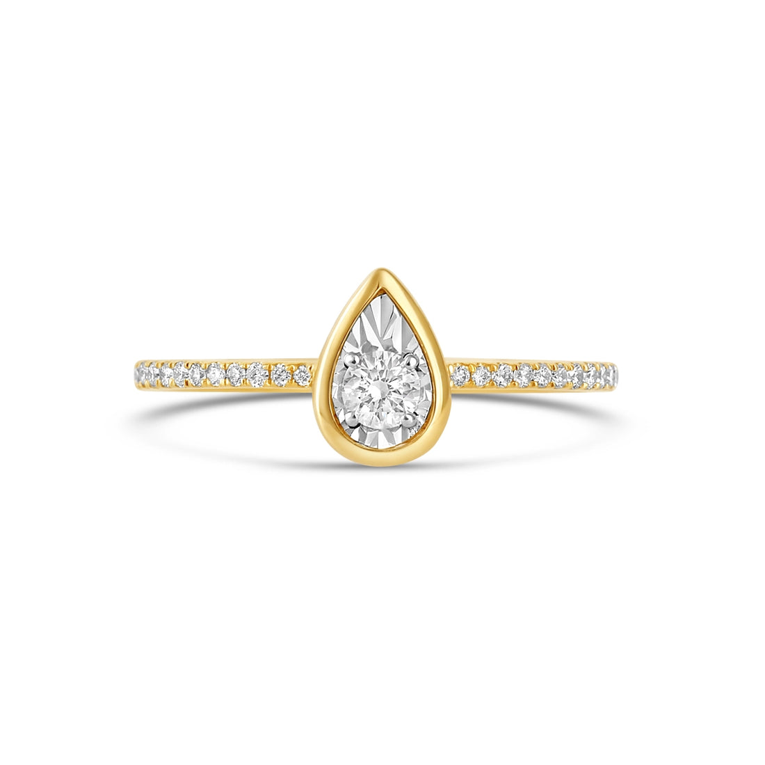 Engagement Collections Engagement Rings in Yellow Gold containing Diamond 436414