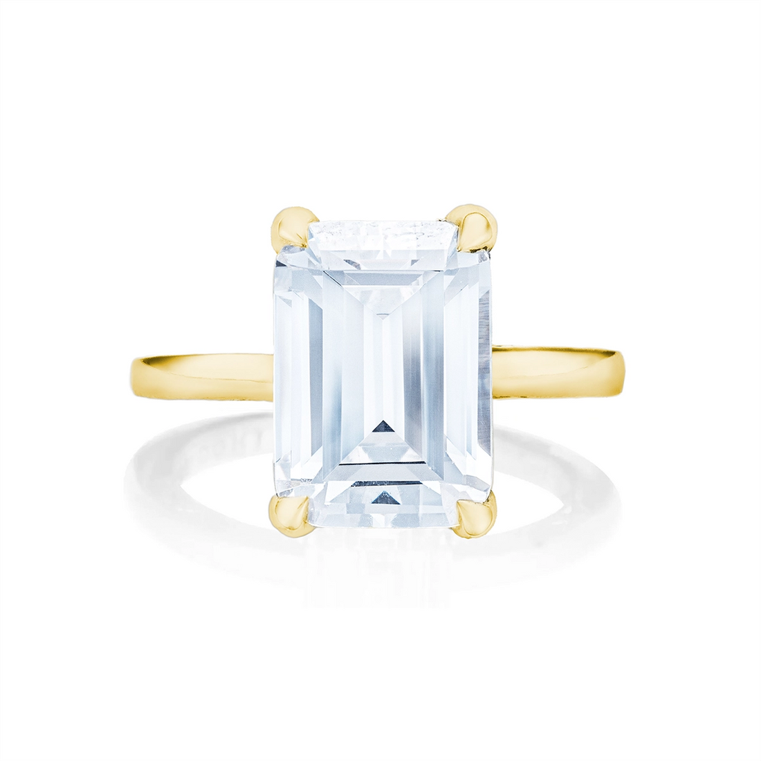 Tacori Engagement Rings in Yellow Gold containing Diamond 2688 2.2 EC 12X8.5 Y