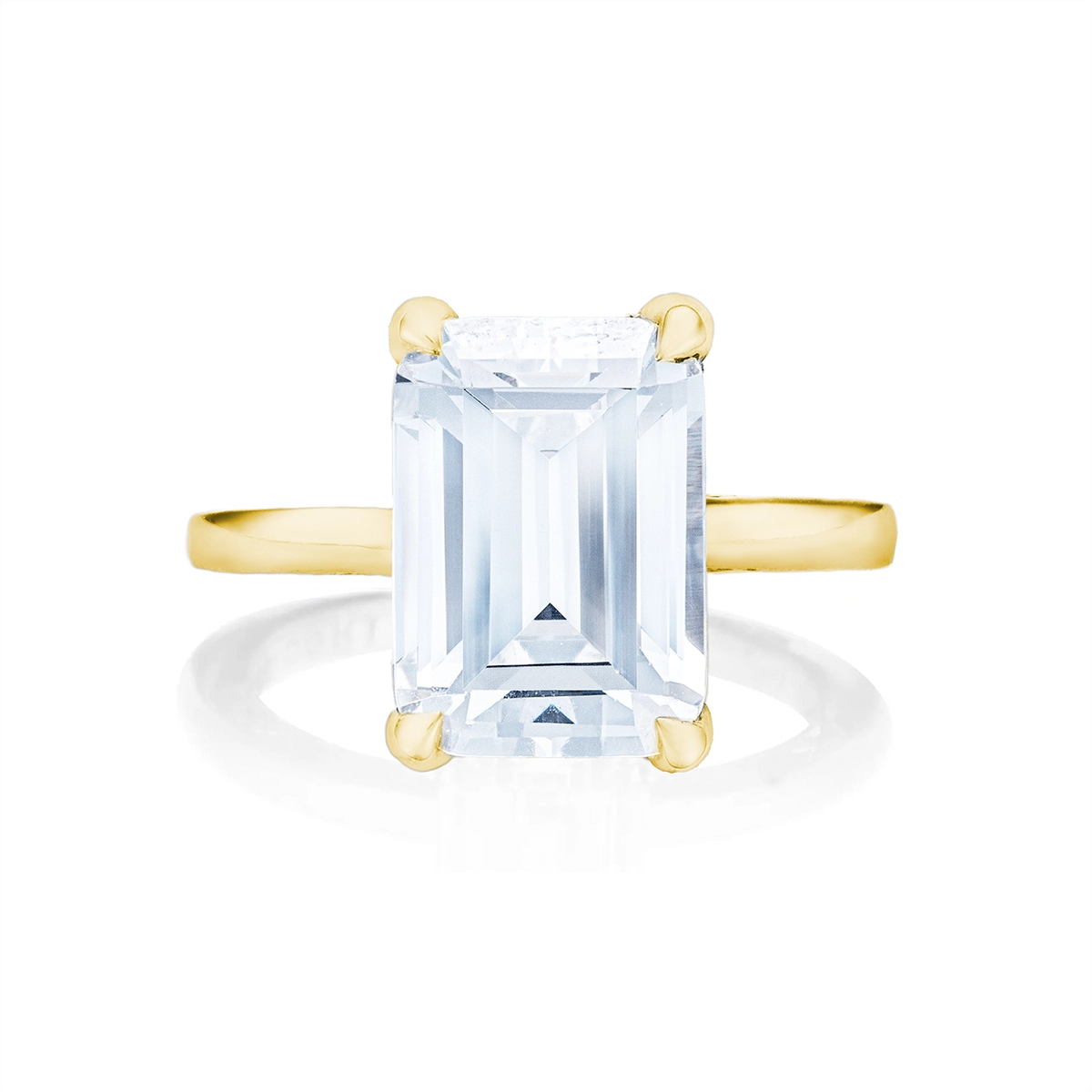 Tacori Engagement Rings in Yellow Gold containing Diamond 2688 2.2 EC 12X8.5 Y