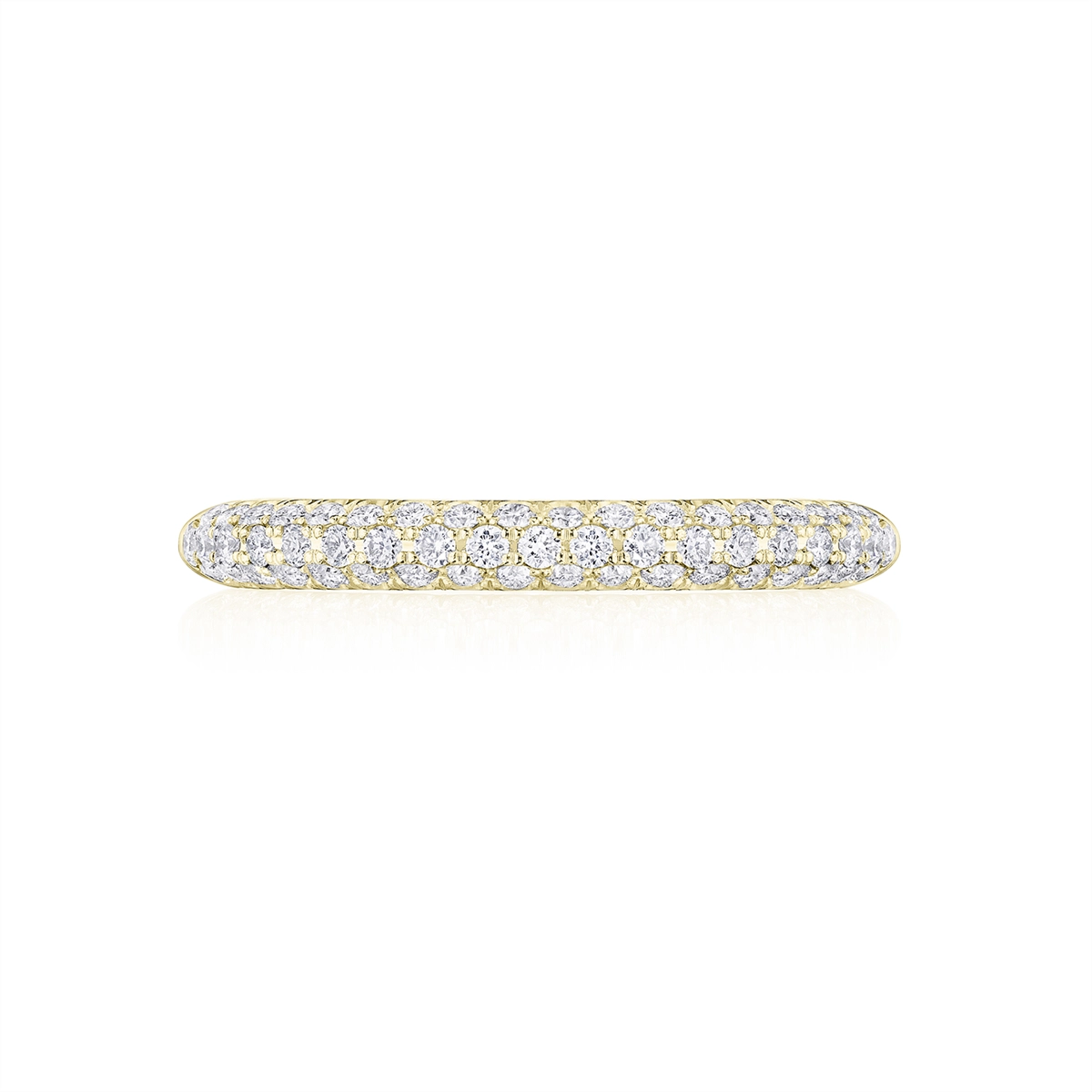 Tacori Wedding Rings in Yellow Gold containing Diamond HT 2673 B 1/2 Y