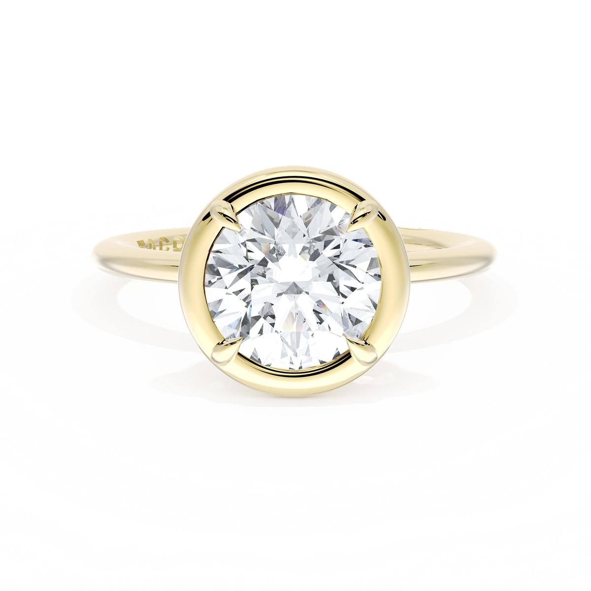 Tacori Engagement Rings in Yellow Gold containing Diamond 404 1.7 RD 9 Y