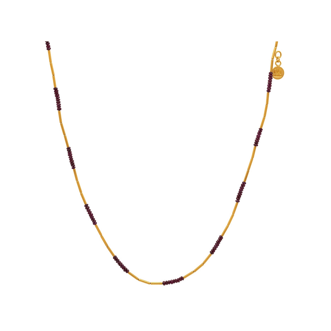 Gurhan Necklaces in Yellow Gold containing Multi-gemstone, Ruby, Pearl GUN-YG-RU-1658
