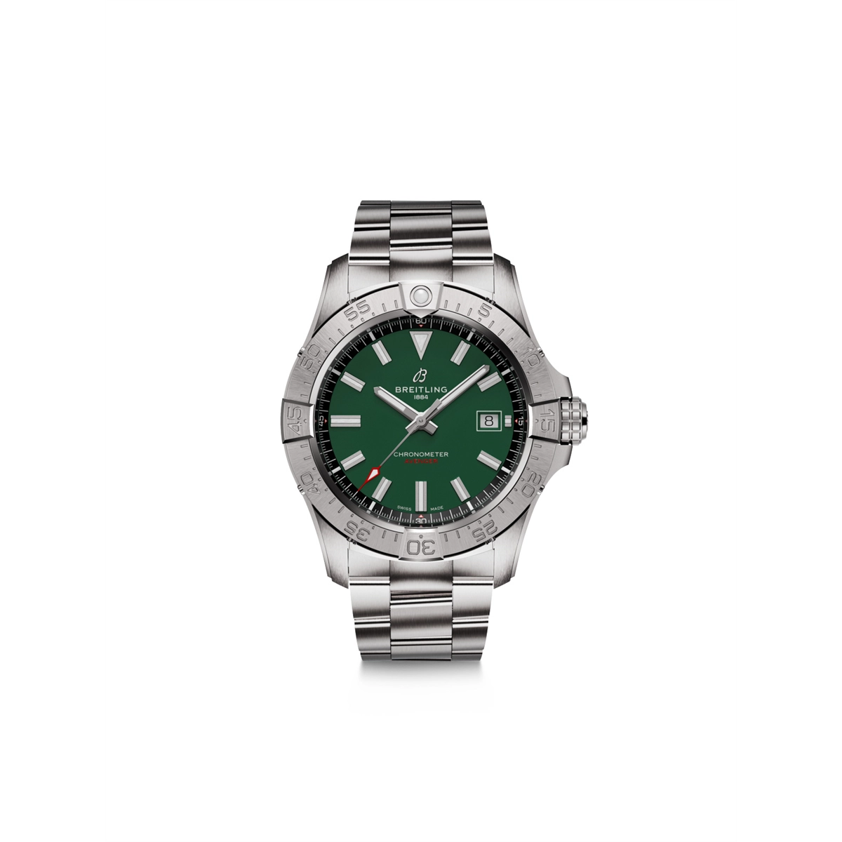 Breitling Avenger Automatic 42 - Green Dial – Meierotto Jewelers