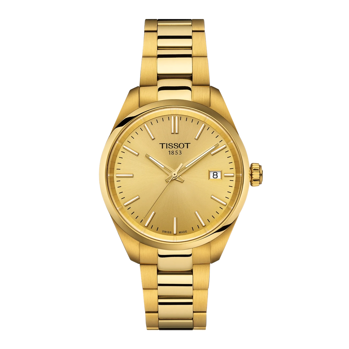 Tissot watch in Yellow Gold T1502103302100