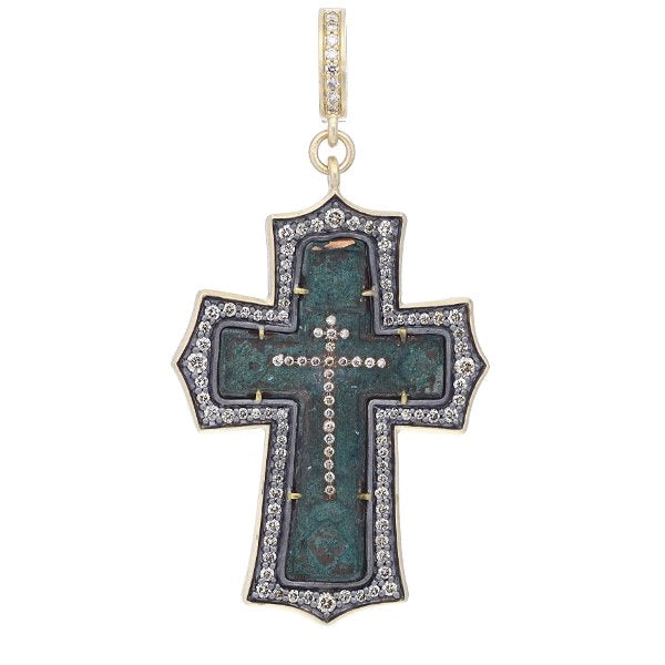 Cynthia Ann Pendants in Mixed Metals containing Diamond ECL3513