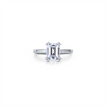 Tacori Engagement Rings in White Gold containing Diamond P100 2 EC 8.5X6 FW