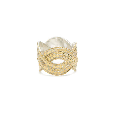 Anna Beck Rings in Mixed Metals 498RGT-GLD