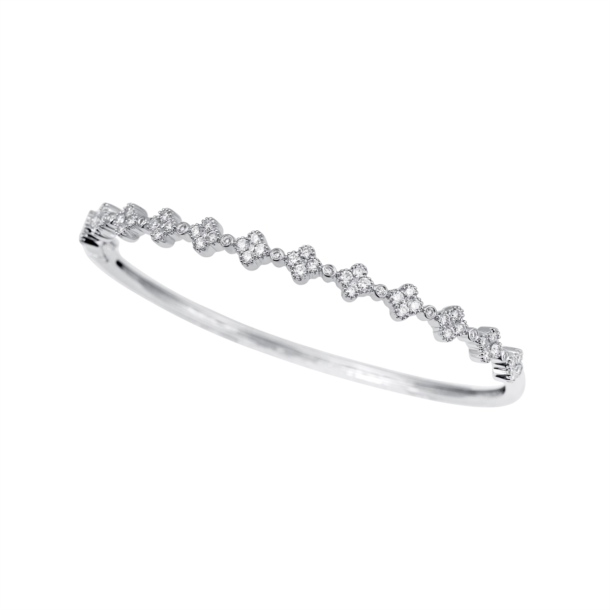 Bracelets Bracelets in White Gold containing Diamond B-9069-F-W