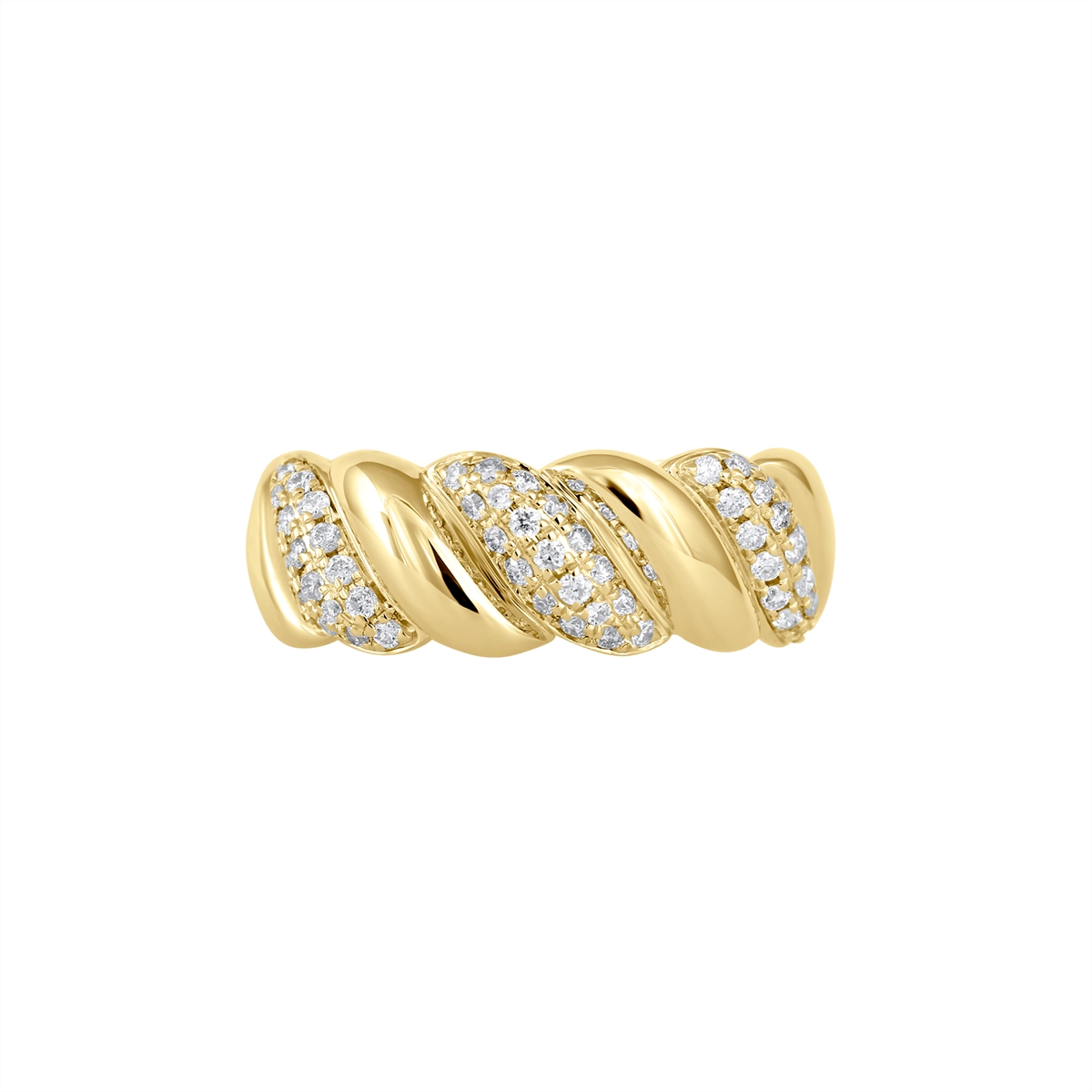 Rings Rings in Yellow Gold containing Diamond R-8785-K