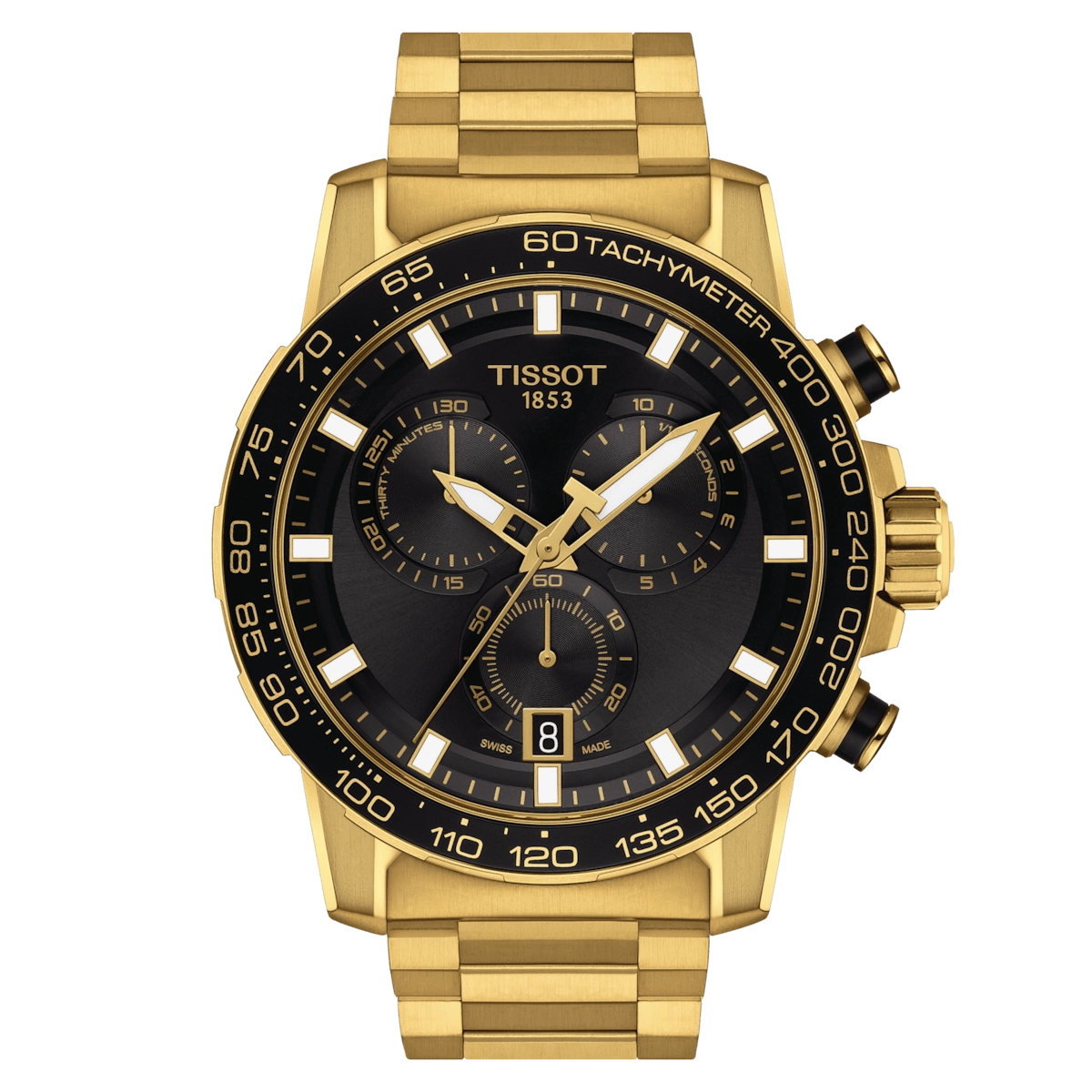 Tissot watch in Yellow Gold T1256173305101