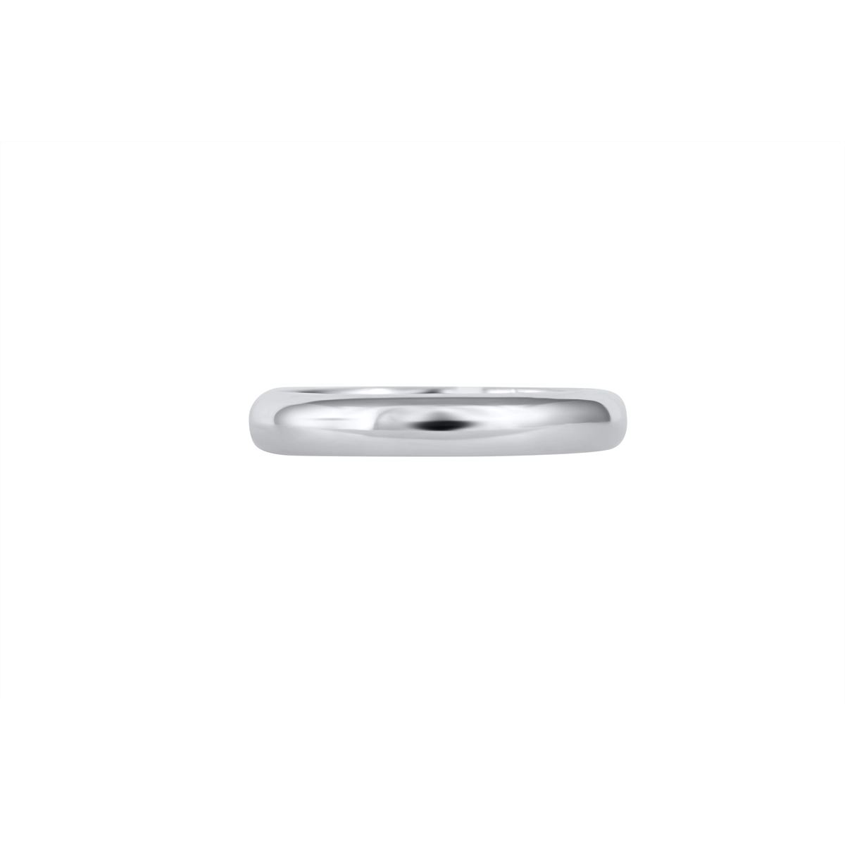 Mens Bands Engagement in White Gold 437455