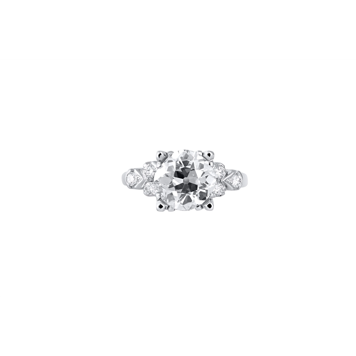 Engagement Collections Estate Jewelry in Platinum/Palladium 437462