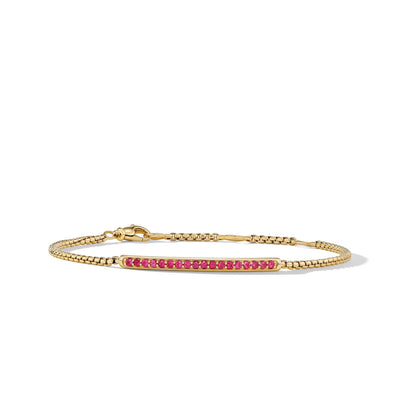 David Yurman Bracelets in Yellow Gold containing Ruby B1757488ARU