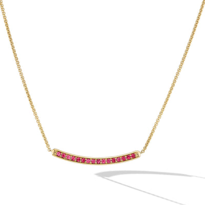 David Yurman Necklaces in Yellow Gold containing Ruby N1757488ARU17