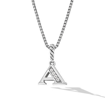 David Yurman Necklaces in Silver containing Diamond N18070DSSADI18A