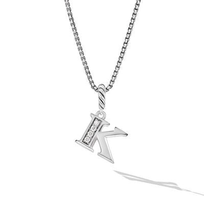 David Yurman Necklaces in Silver containing Diamond N18070DSSADI18K