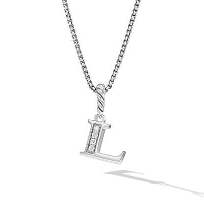 David Yurman Necklaces in Silver containing Diamond N18070DSSADI18L