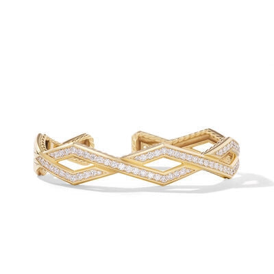 David Yurman Bracelets in Yellow Gold containing Diamond B18146D88ADIM
