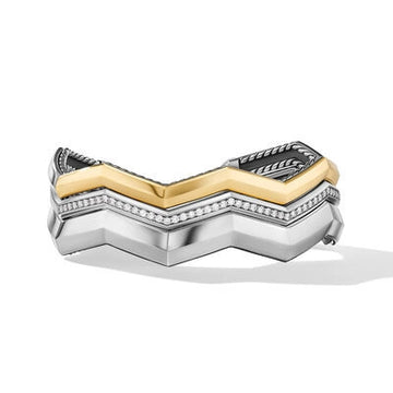 David Yurman Bracelets in Mixed Metals containing Diamond B18274DS8ADIM