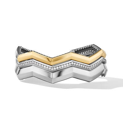 David Yurman Bracelets in Mixed Metals containing Diamond B18274DS8ADIM