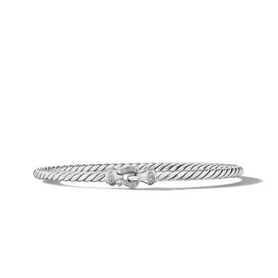 David Yurman Bracelets in Silver containing Diamond B16841DSSADIM