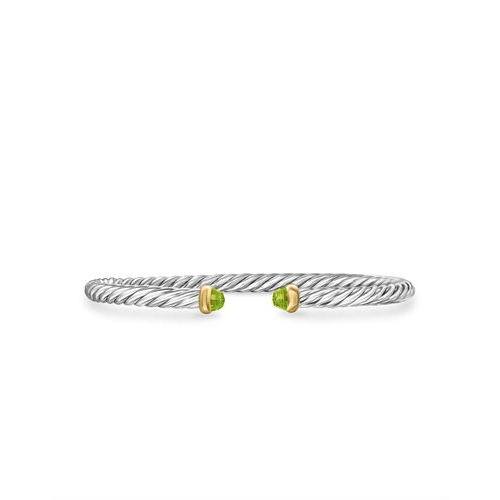 David Yurman Bracelets in Mixed Metals containing Peridot B18092S4APRM