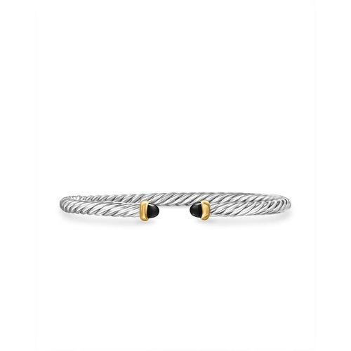 David Yurman Bracelets in Mixed Metals containing Black onyx B18092S4BBOM