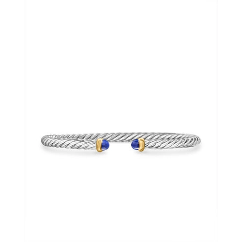 David Yurman Bracelets in Mixed Metals containing Lapis B18092S4BLAM