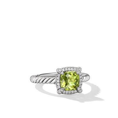 David Yurman Rings in Silver containing Peridot, Multi-gemstone, Diamond R14202DSSAPRDI6