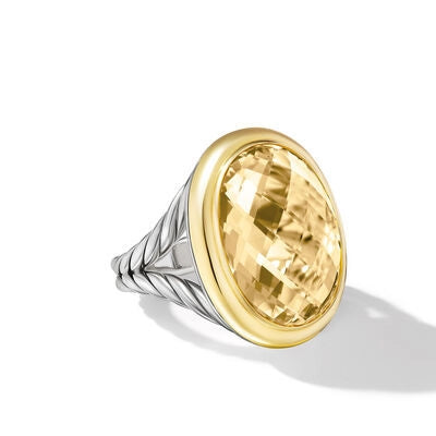 David Yurman Rings in Mixed Metals containing Citrine R18172S8ACC7