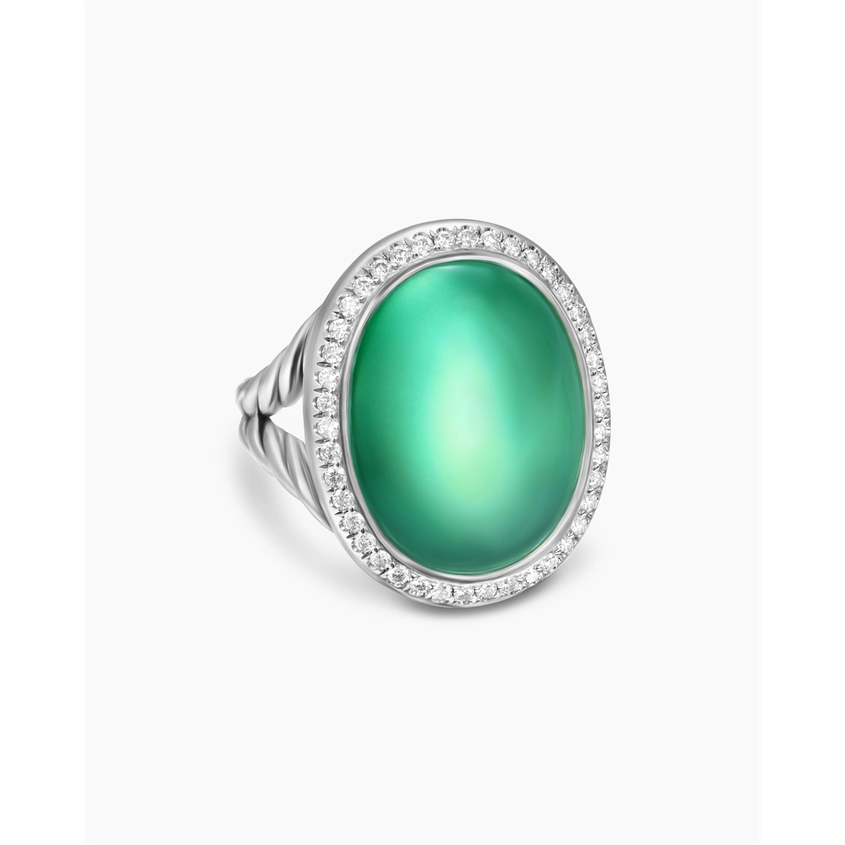 David Yurman Rings in Silver containing Quartz, Other, Multi-gemstone, Diamond R18172DSSDYQDI7