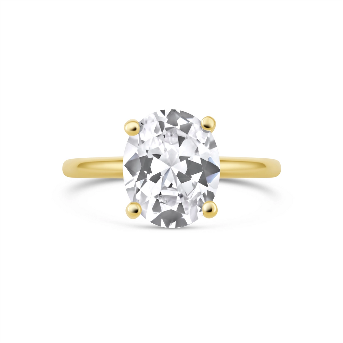 Engagement Collections Engagement Rings in Yellow Gold SOL2001V-11X8MM-Y