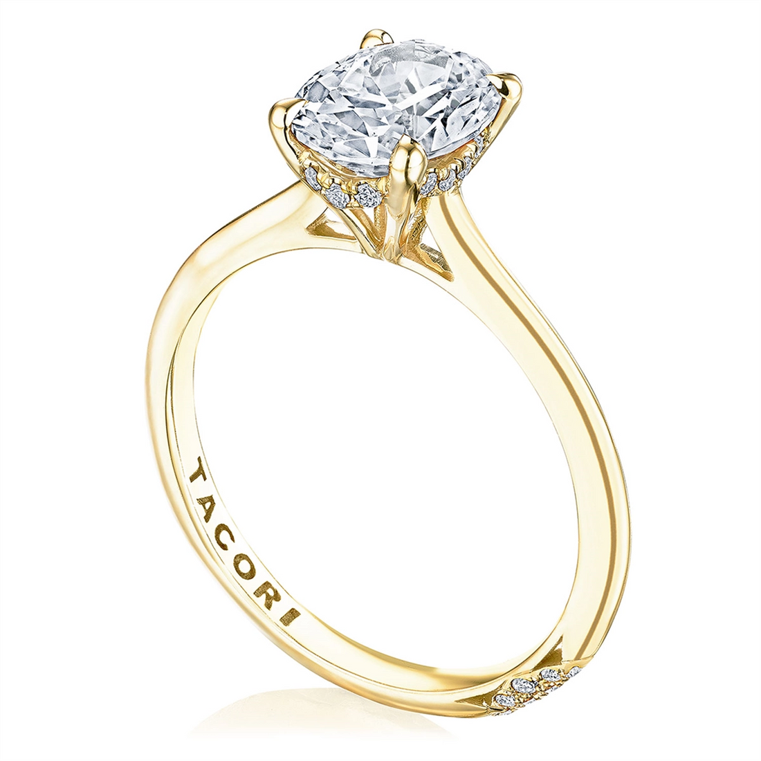 Tacori Engagement Rings in Yellow Gold containing Diamond 437805