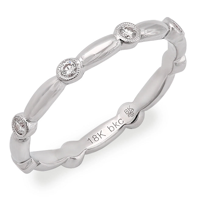 Wedding Bands Wedding Rings in White Gold containing Diamond 437847