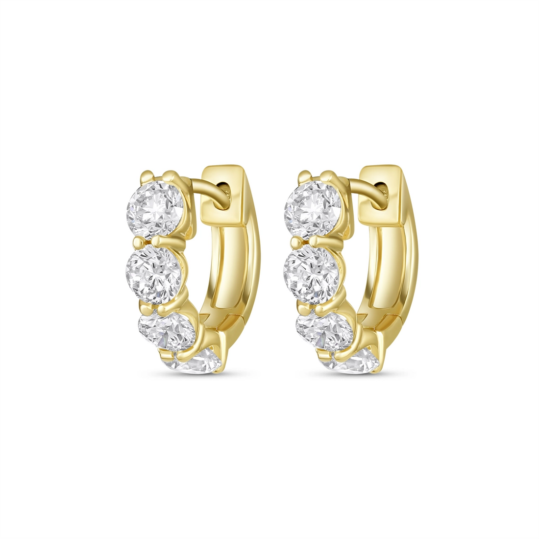 Earrings Earrings in Yellow Gold containing Diamond 437963