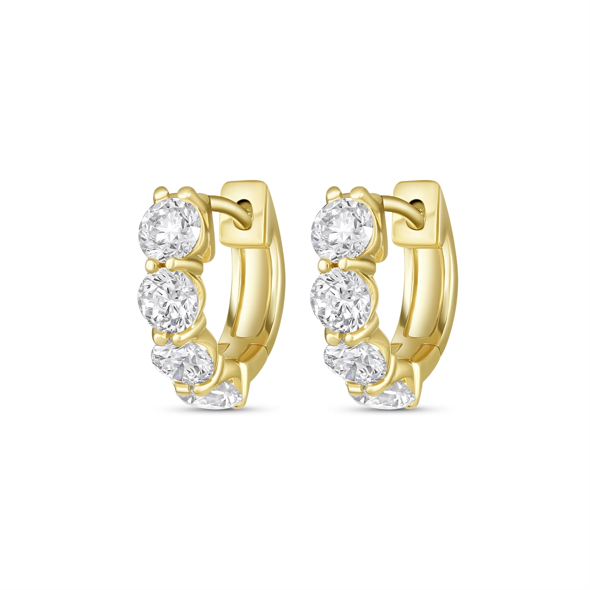 Earrings Earrings in Yellow Gold containing Diamond 437963